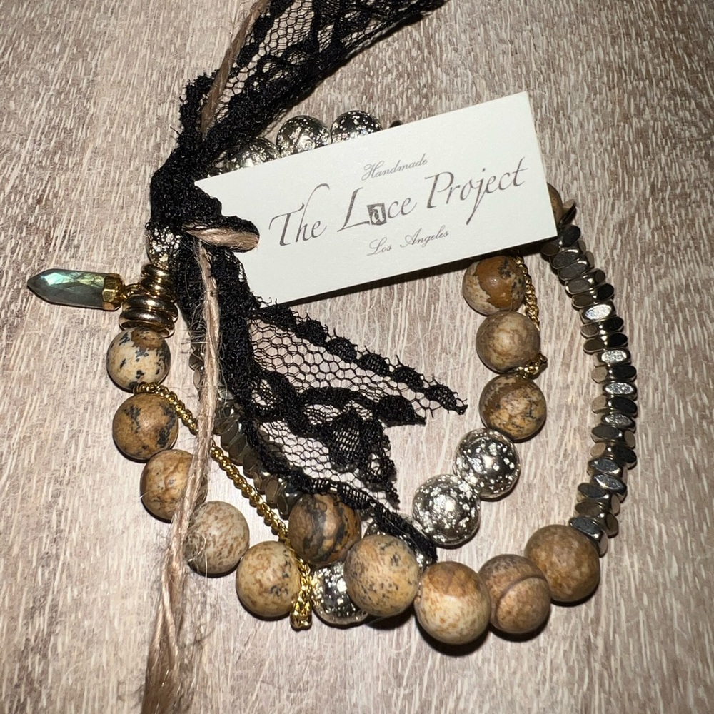 The Lace Project Bracelets